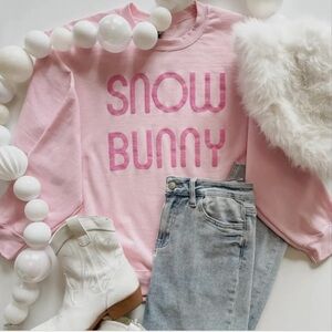 COPY - - Snow bunny long sleeved tshirt